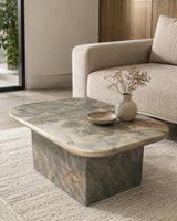 Table basse en marbre vintage