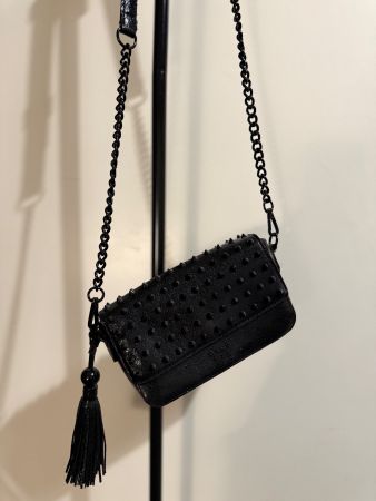 Victoria's Secret Abendtasche, neuwertig, schwarz, Nieten