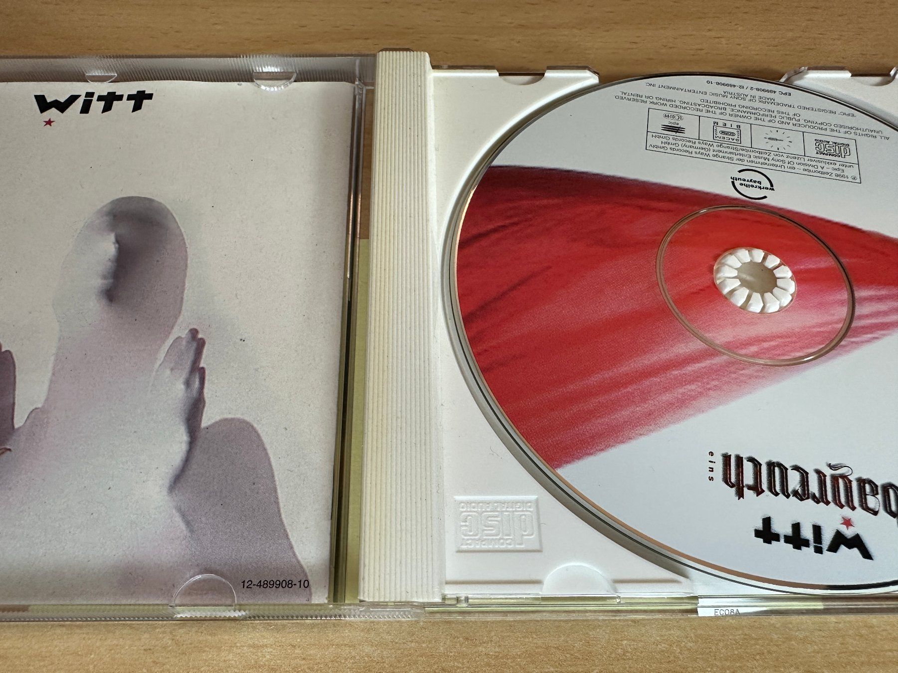 CD: Witt – Bayreuth Eins – Usato da Rikon im Tösstal venduto da Alpenmutz 2