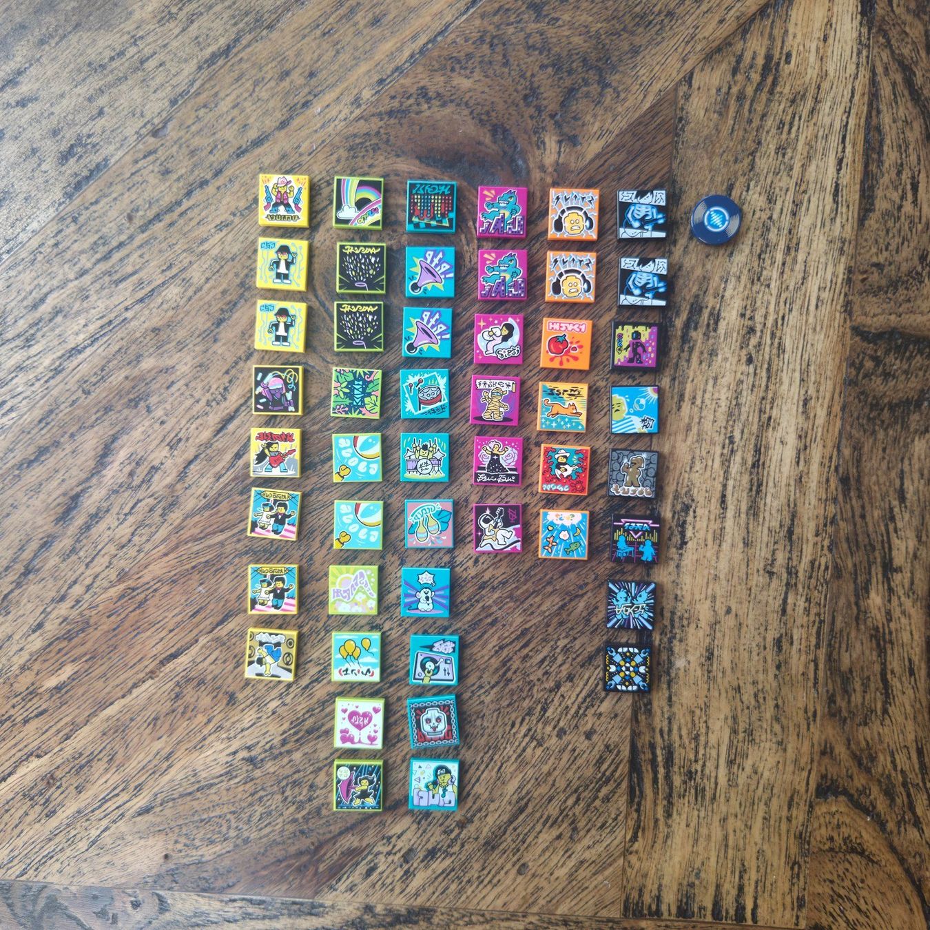 Lego Kit di costruzioni: Lego 2x2 Vidiyo Fliessen Sammlung Lot – Usato da Zürich venduto da Wickeddude