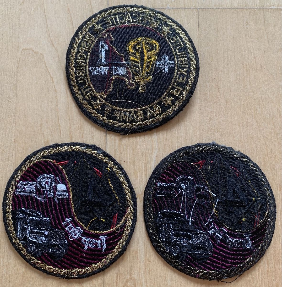 Armée suisse Plaquettes & Badges: 3 Badges Transport Bataillon – D'occasion à Goldingen par Bergler012 1