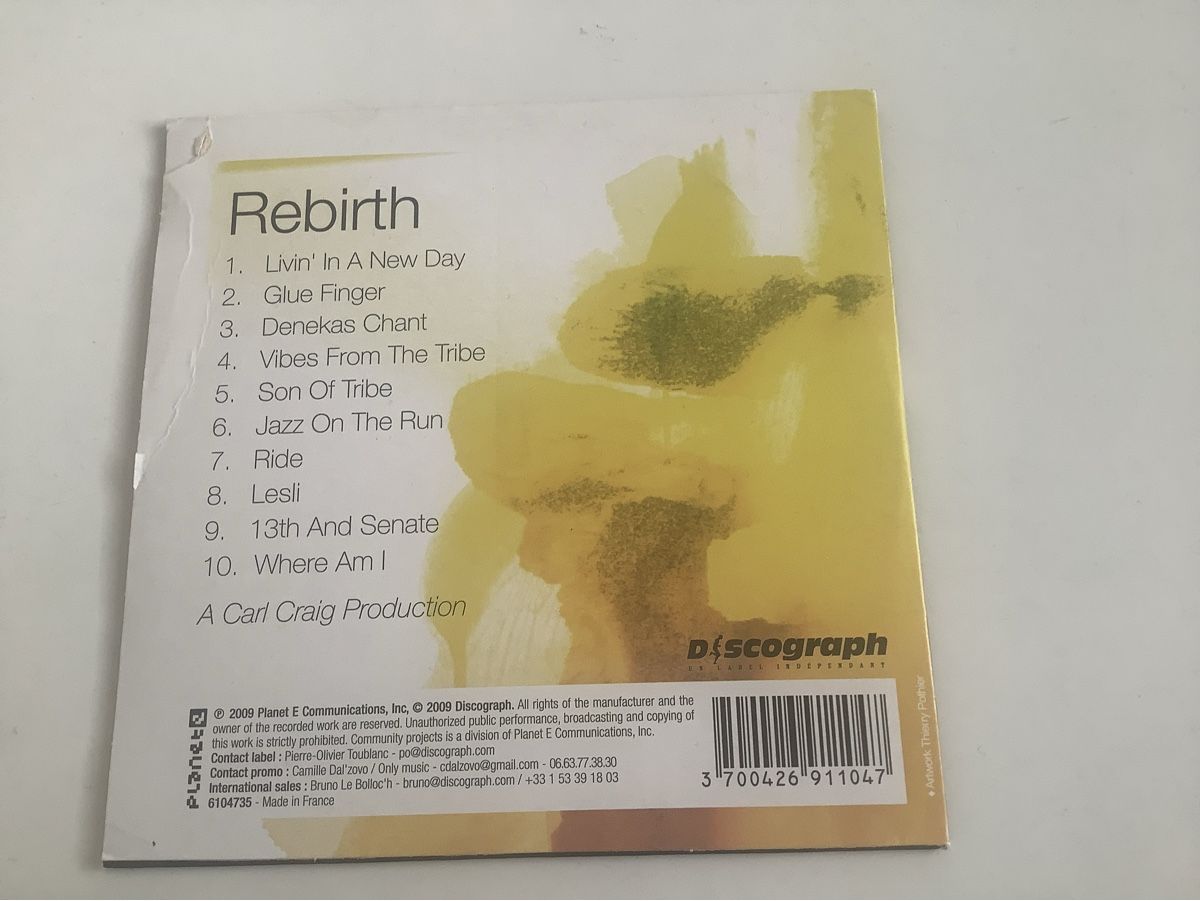 CDs: TRIBE / Rebirth / 2009 / in Kartonhülle – Gebraucht aus Dübendorf von Shreck 1