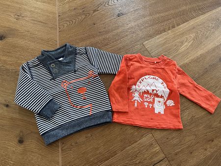 Topomini 2 x Pullover Langarmshirt Größe 74
