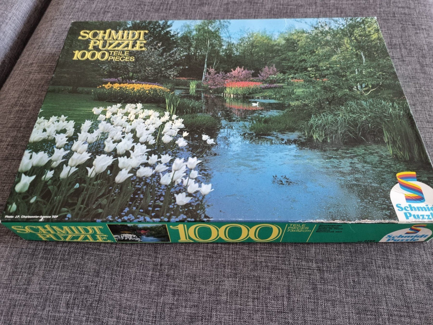 Puzzle: Puzzle Blumengarten (1000-teilig) – Usato da Gams venduto da federli29 3