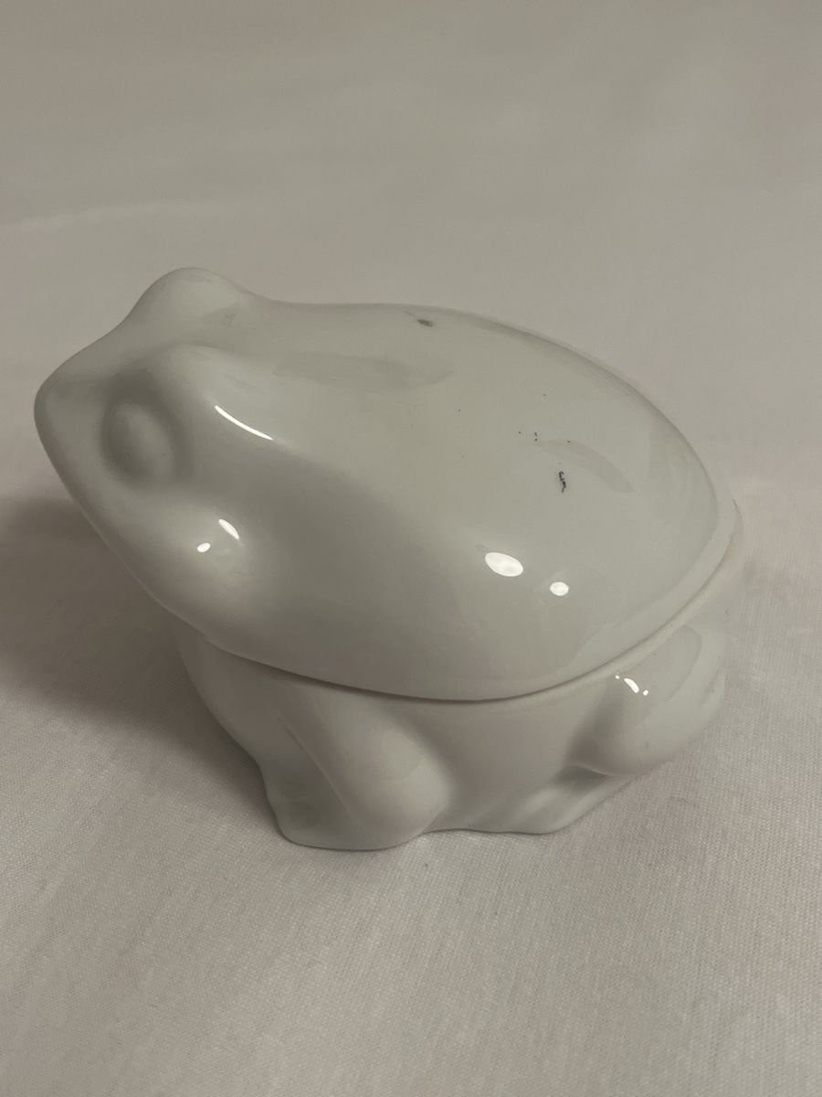 Figurines: Keramik Frosch (Schmuck)dose – D'occasion à Küsnacht ZH par Slofia 1