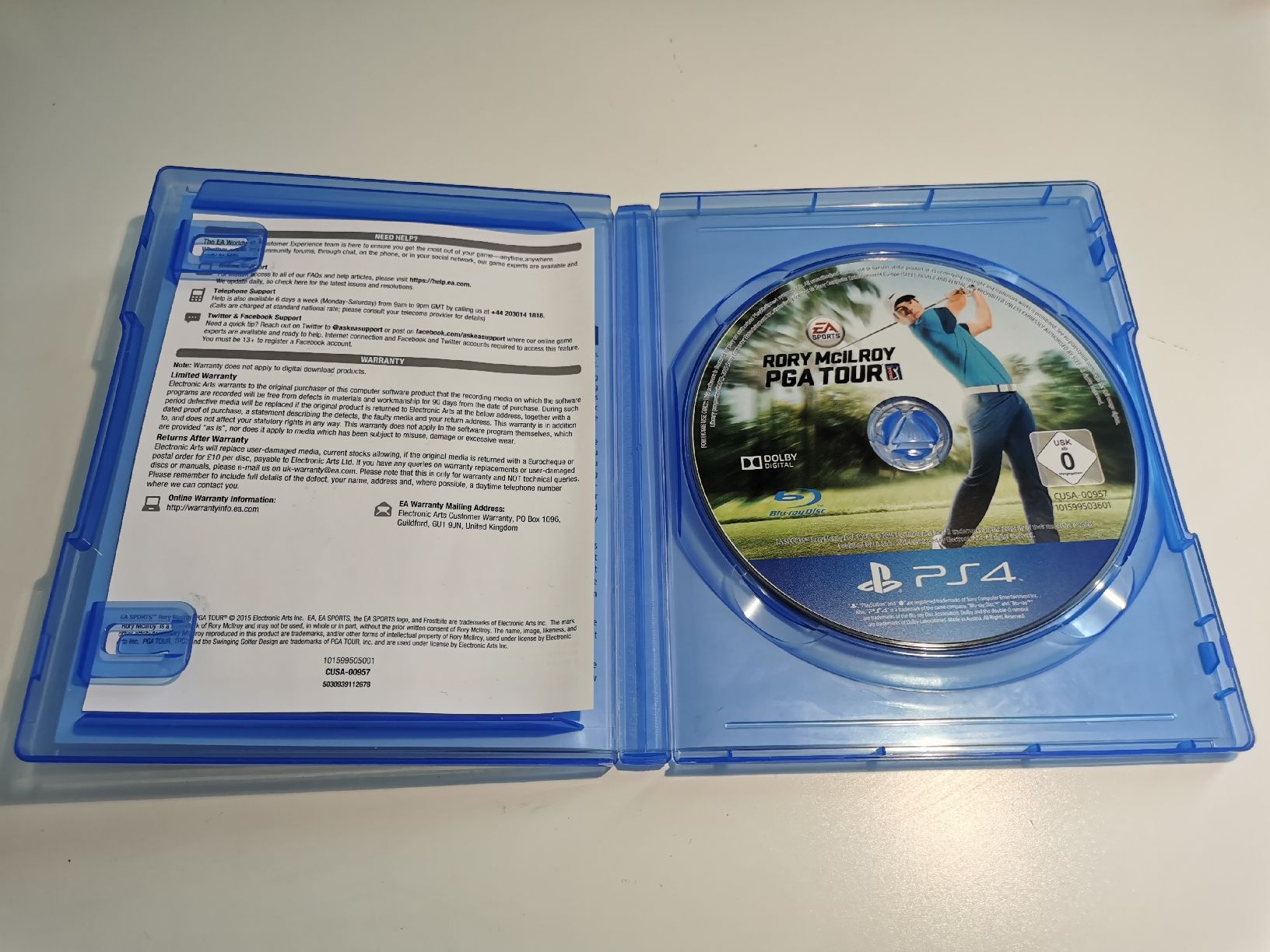 Sony Giochi: Rory McIlroy PGA Tour PS4 CIB – Usato da Bern venduto da ColdMouth 2