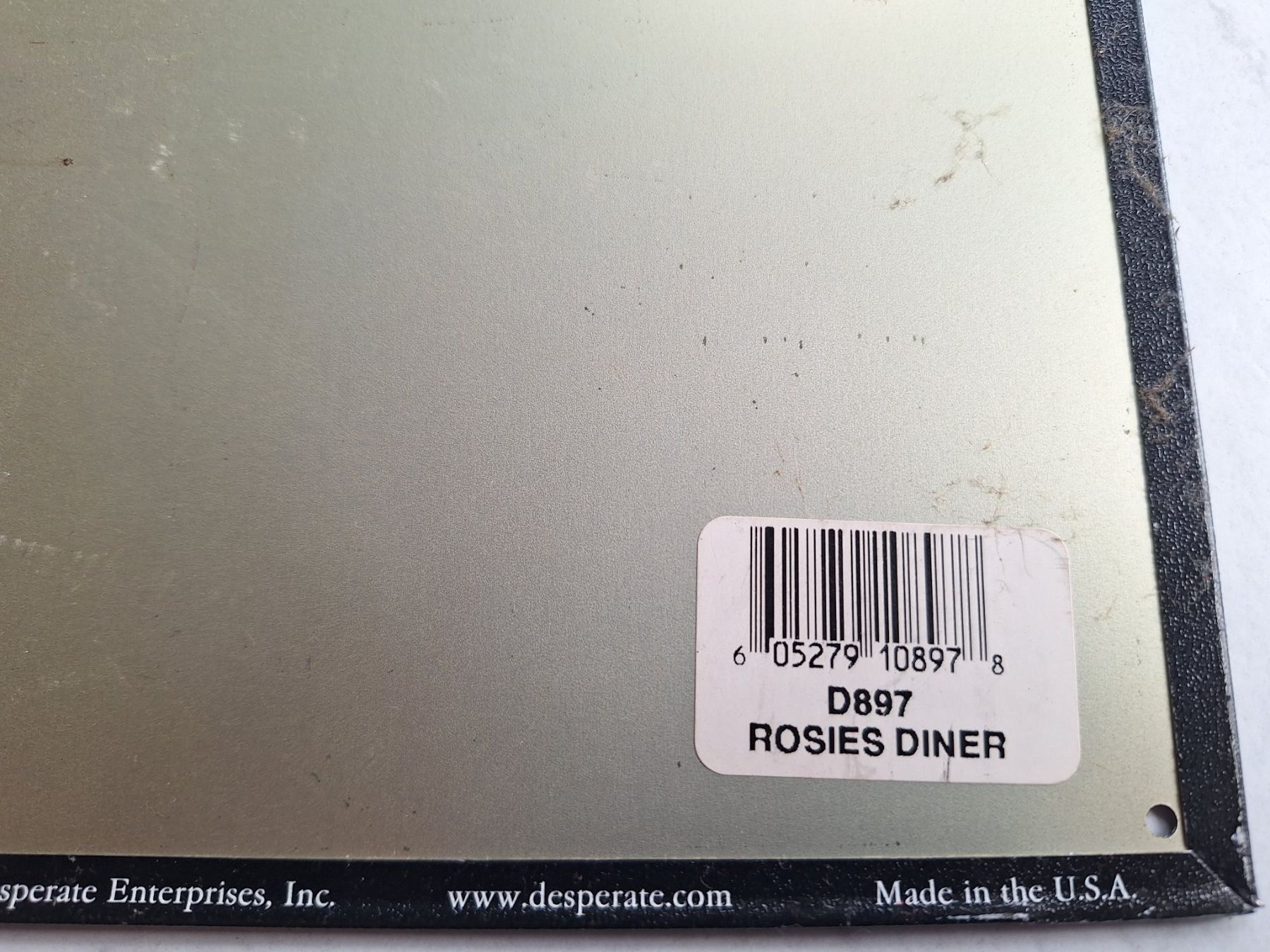Foto & Immagini: BLECHBILD -- ROSIES DINER IM RETROLOOK – Usato da Huttwil venduto da Kunterbuntli 5