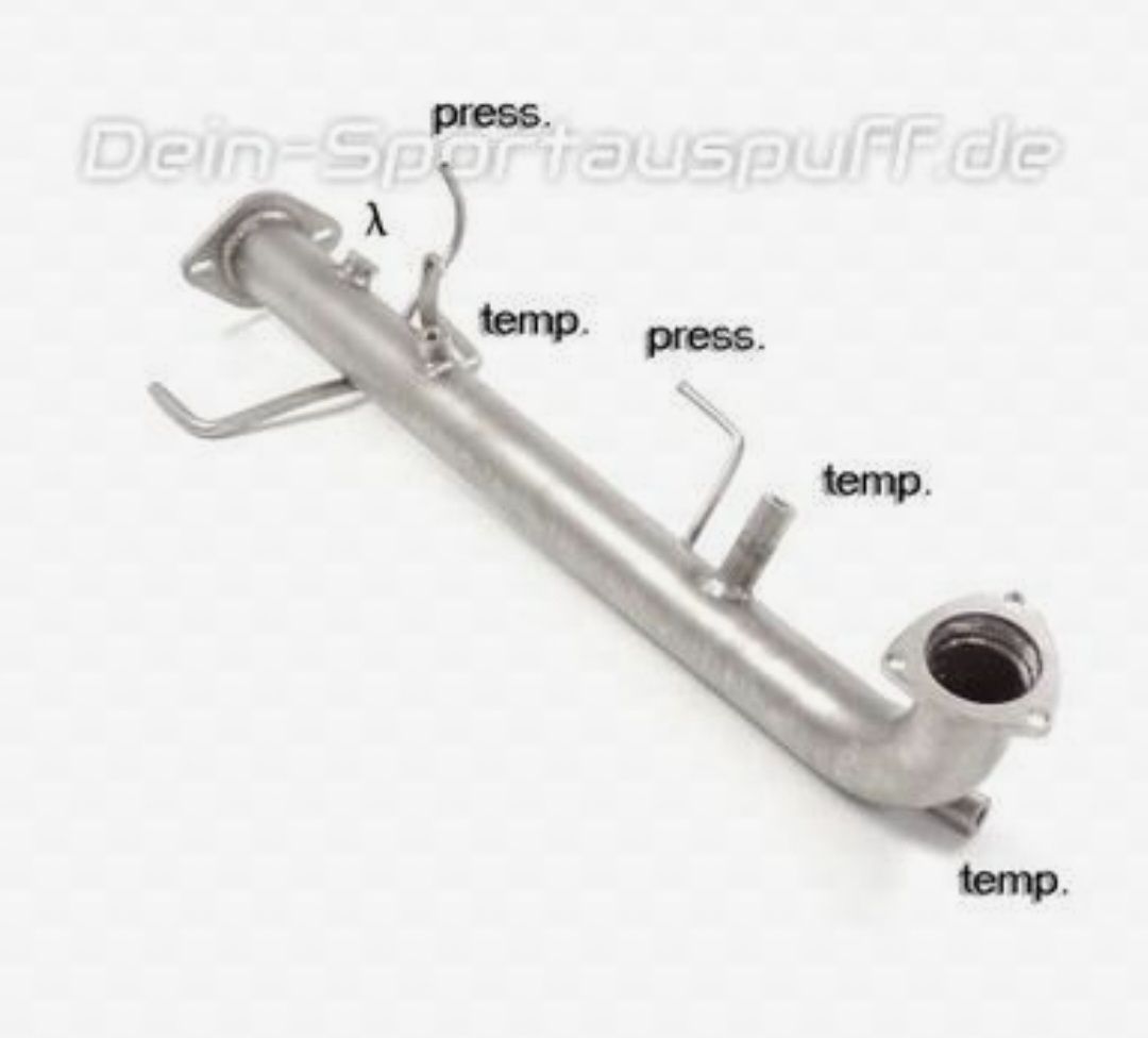 Sistemi di scarico: Landcruiser 150 DPF Ersatzrohr – Usato da Balzers venduto da Vmarte 2