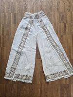Luftige Sommerhose, Stoffhose, Palazzo Hose, Grösse S/ M