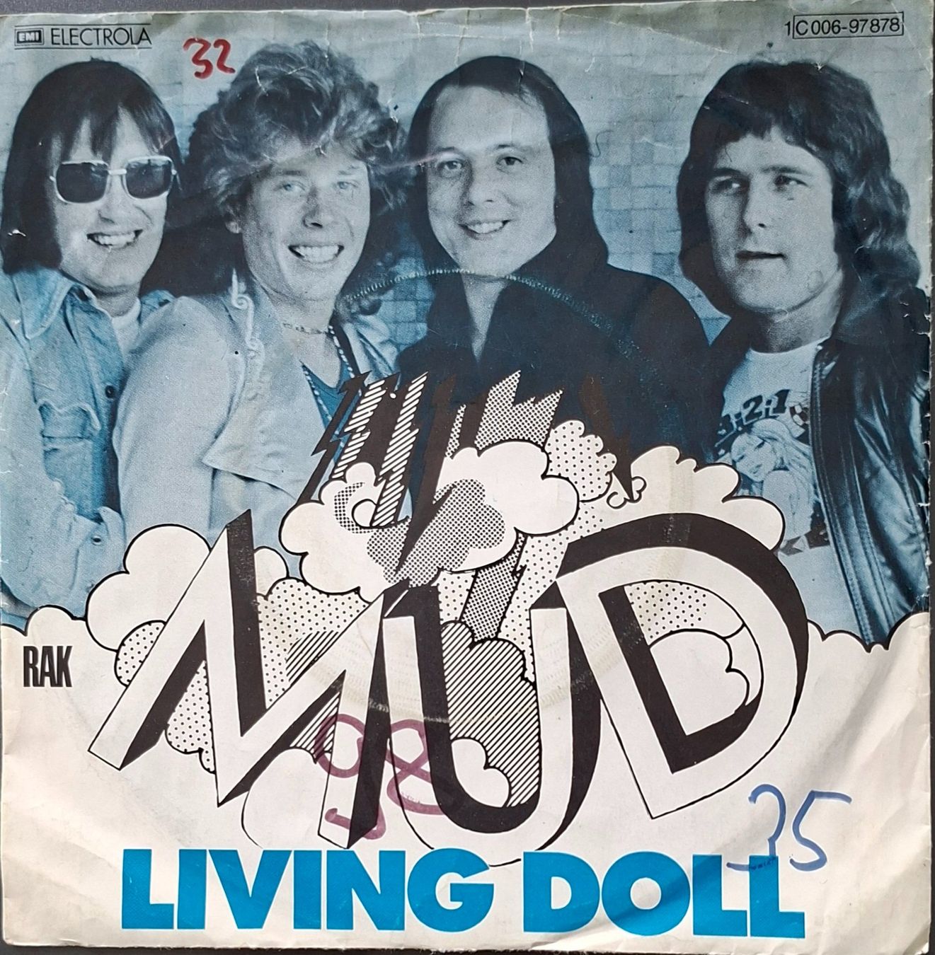 Dischi in vinile: Vinyl Single MUD - Living Doll – Usato da Langenthal venduto da Modo39