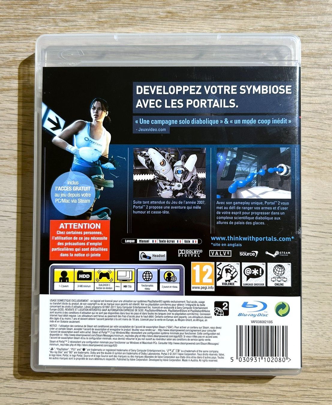 Sony Giochi: Portal 2 PS3 – Usato da St. Gallen venduto da Alpine.Arcade 1
