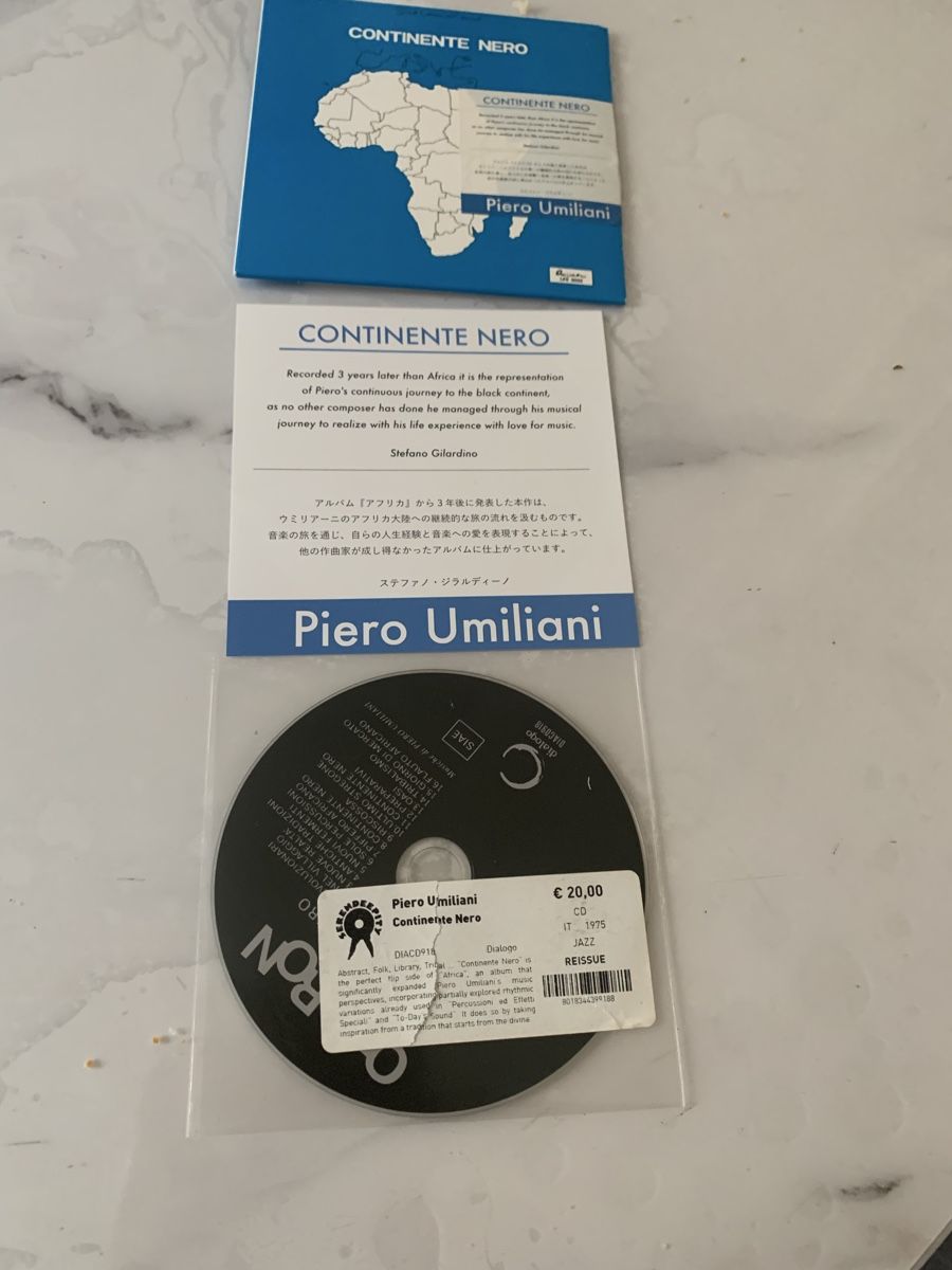 CDs: Piero Umiliani / Continente Nero – D'occasion à lausanne par Ccheche 1