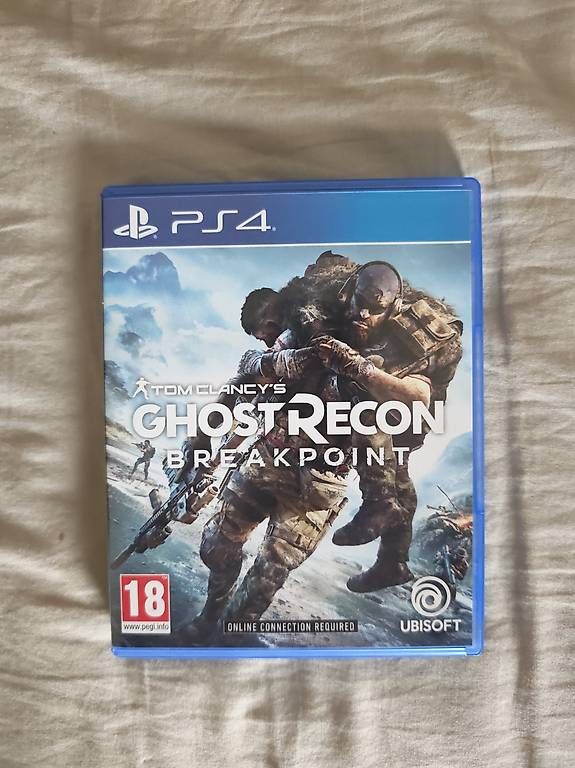 Jeux: Ghost Recon Breakpoint PS4-PS5  – D'occasion à Cossonay-Ville par Moutinho31 1