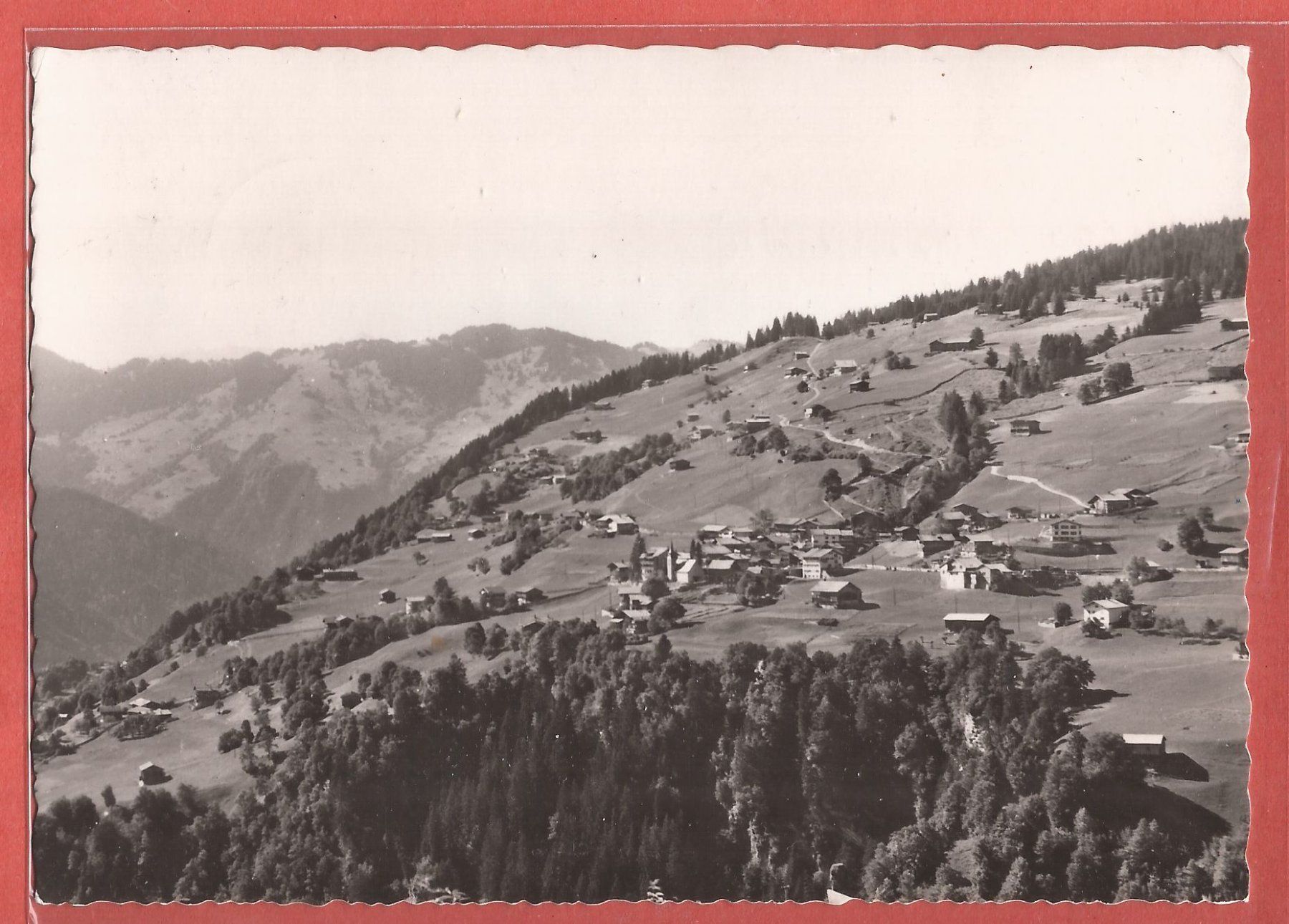 Ansichtskarten: Pany im Prättigau - 1966 gestempelt – Gebraucht aus Fislisbach von Porano
