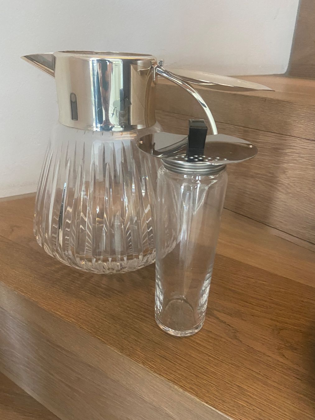 Caraffe: Kristallkaraffe "Kalte Ente" – Usato da zürich venduto da tobianne2003 3