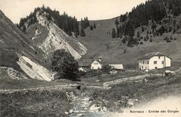 Noirvaux  NE   -   Entrée de s Gorges