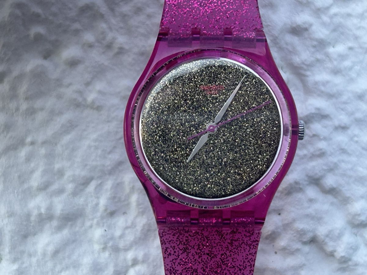 Swatch Orologi: Swatch Uhr, Gent pink- gold – Usato da Möhlin venduto da seerose6 4