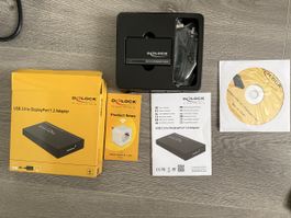 Delock Adapter USB 3.0 > DisplayPort 1.2 (4K)