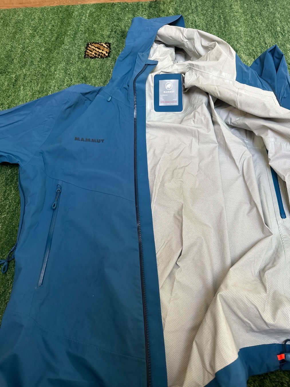 Mammut Jacken: Mammut Jacke, blau, Frühlingsjacke – Gebraucht aus Hettlingen von Nonnenhase 4