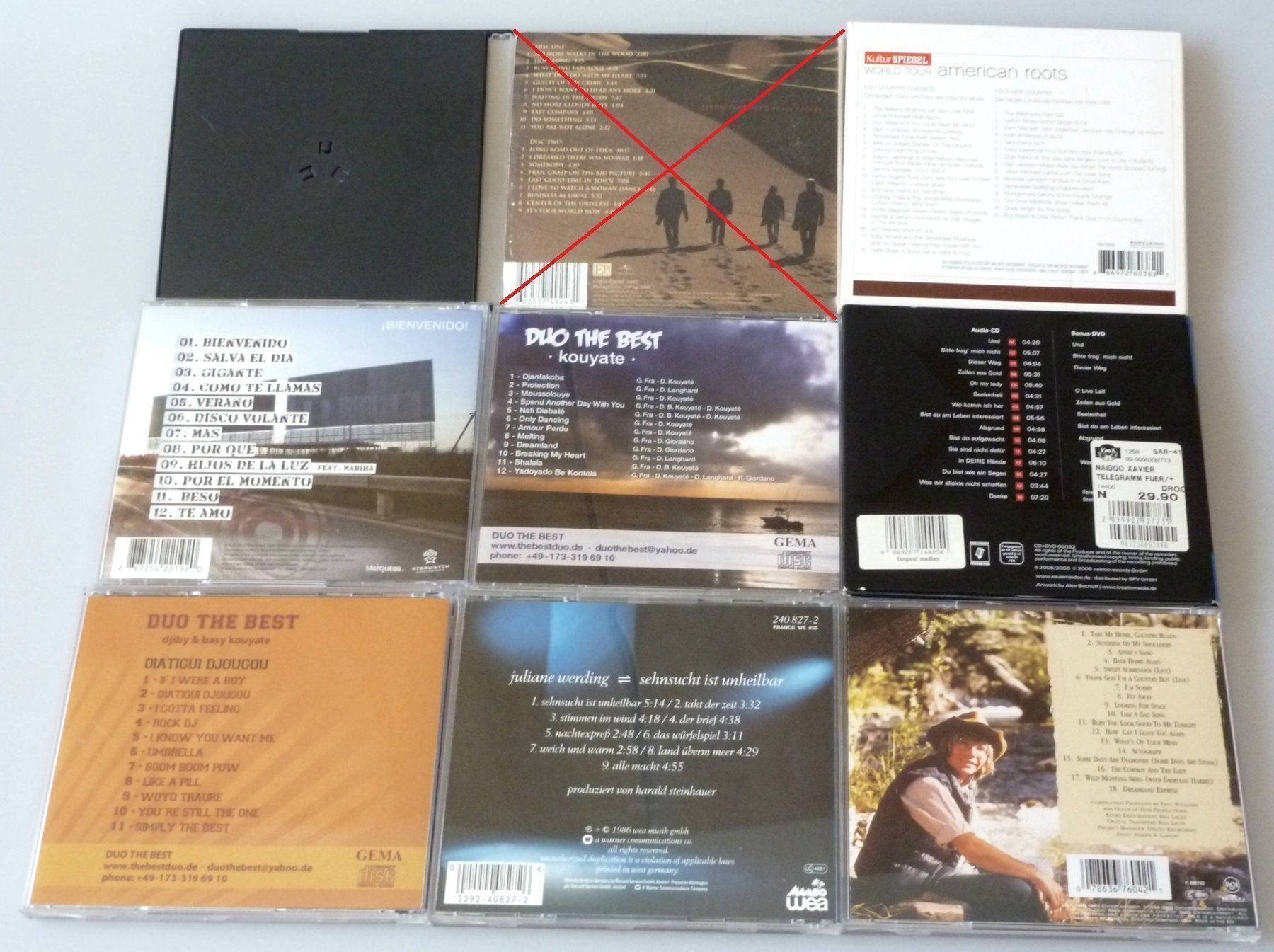 CD: CD-Set 7 – Usato da Mauren venduto da Yeelen 2