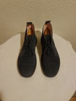 Dunkelblaue Clarks Jaguarshoes Wildleder Stiefel