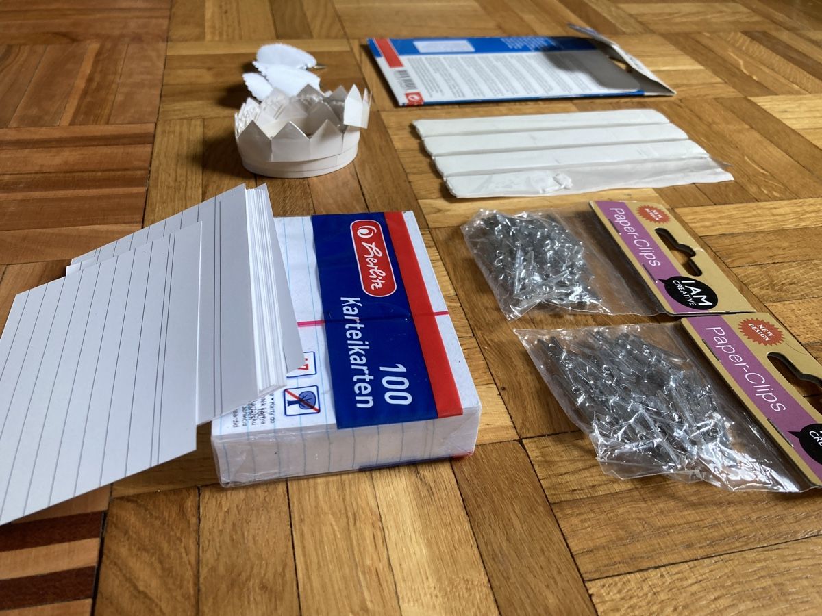 Bastelsets: Lot de fournitures de bureau – Neu und originalverpackt aus Ardon von hel_2sxp 6