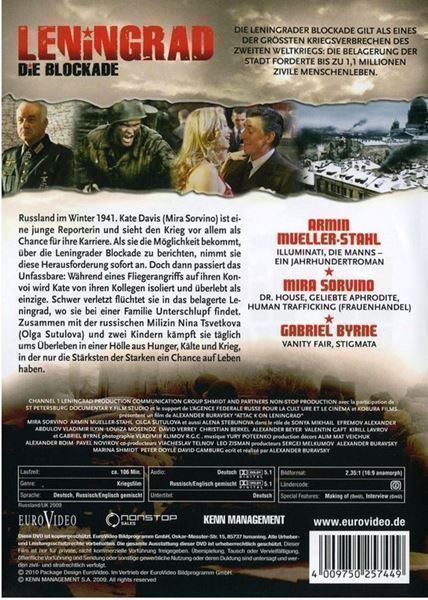 Tutti i DVDs: Leningrad - Die Blockade – Nuovo e nell'imballaggio originale da Winterthur venduto da Panam1 1