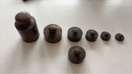 Set Gewichte 500g bis 10g gebraucht 7 Stk