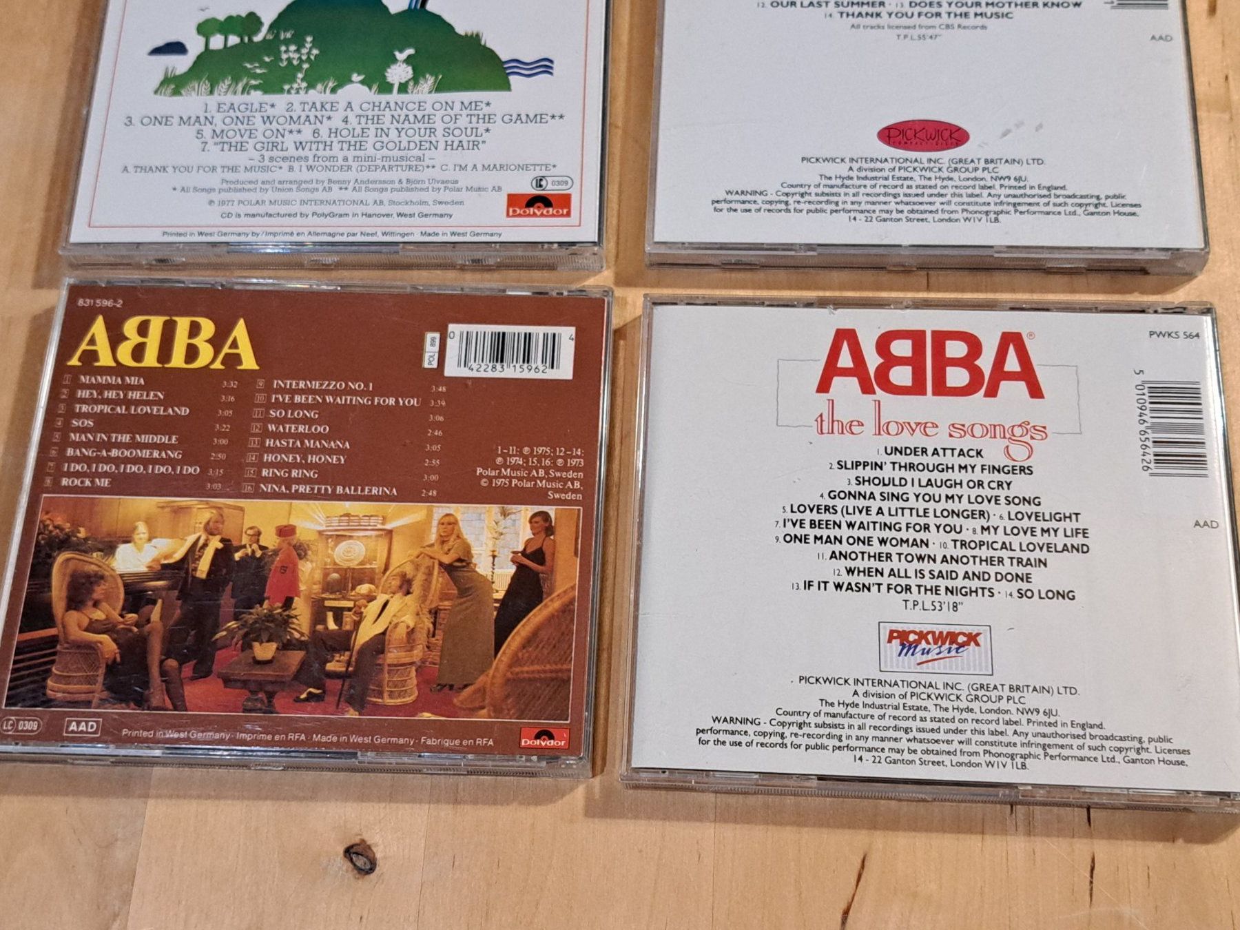 CD: Set, Sammlung mit 6 CDs von ABBA – Usato da Unterseen venduto da Kanica 6