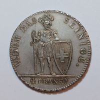 4 Franken 1816 Appenzell Ausserrhoden vz
