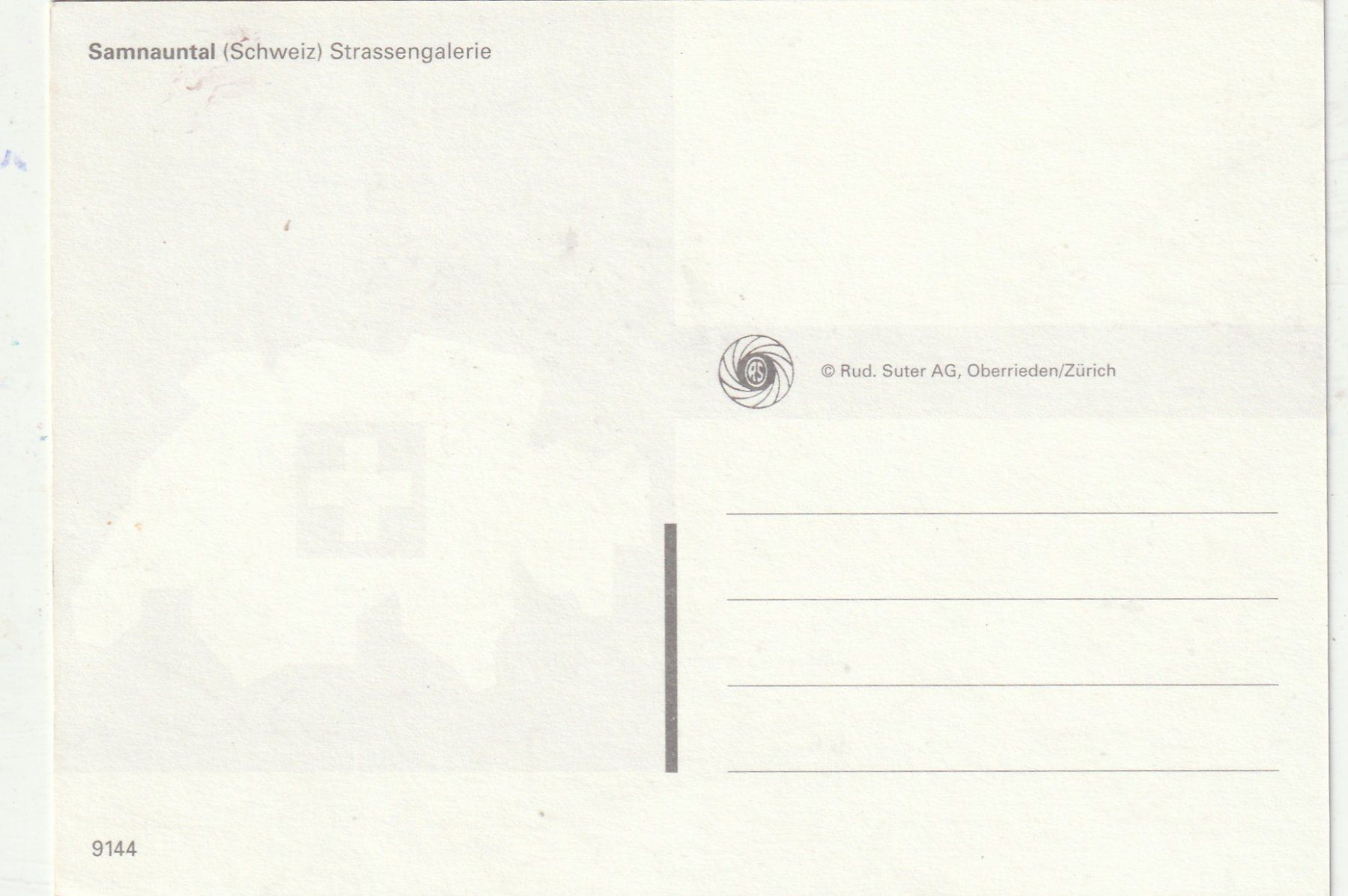 Cartoline postali: Samnaun  Strassengallerien – Usato da Lumbrein venduto da made02 1