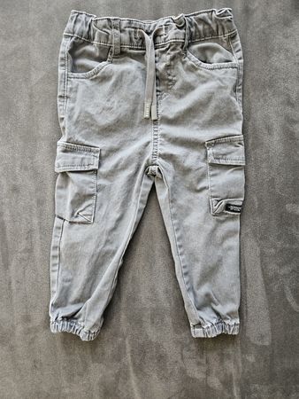 Name it Cargo Hose grau Grösse 86 guter Zustand