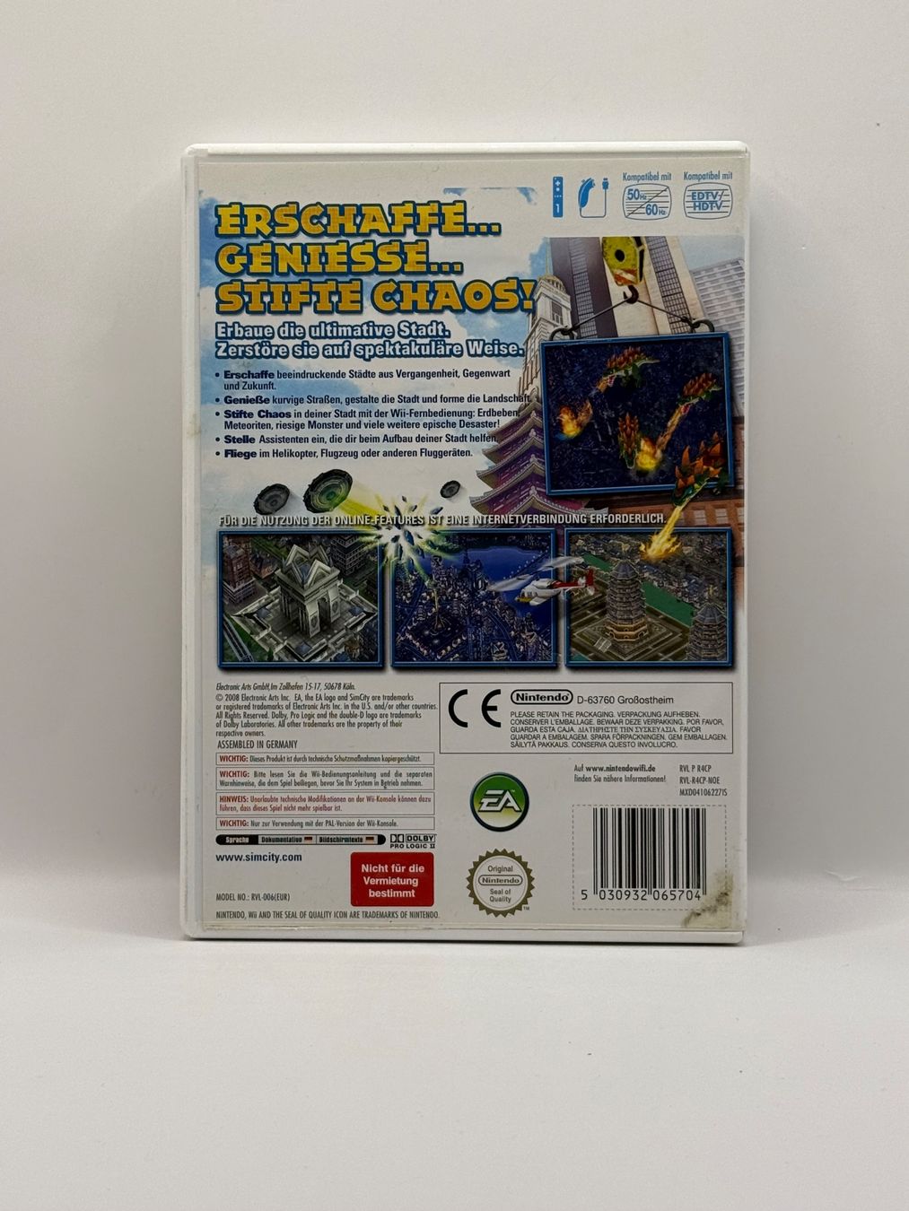 Nintendo Spiele: SimCity Creator - Nintendo Wii - CIB – Gebraucht aus Dietikon von gab_qz7y 1