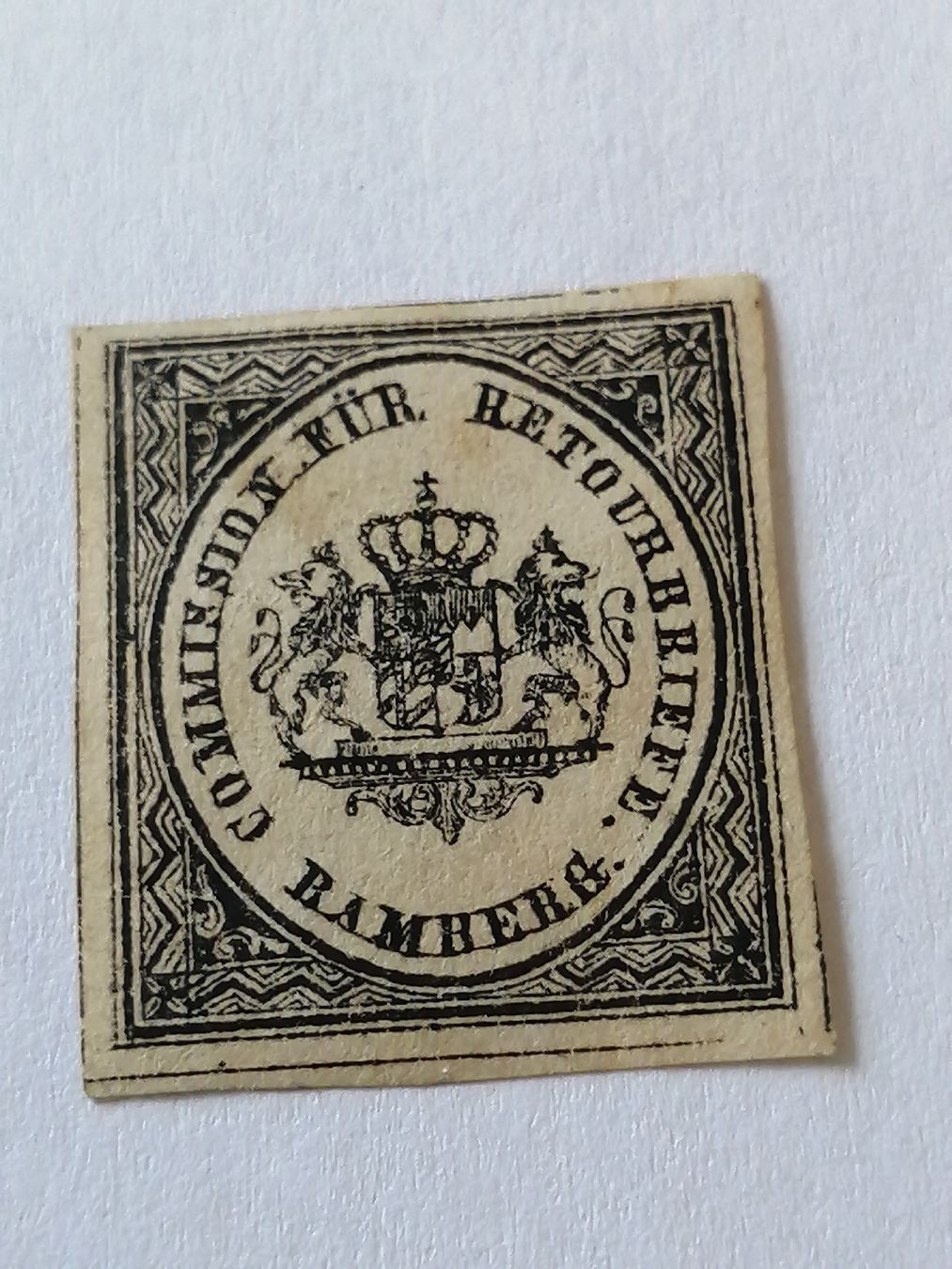 Tous les timbres: Alt Deutschland Bamberg 1865 – D'occasion à Happerswil par tschergi