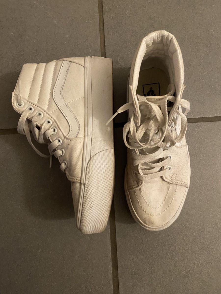 Vans Scarpe da uomo: Weisse Vans Schuhe Gr. 36.5 – Usato da Zürich venduto da blu_11 2