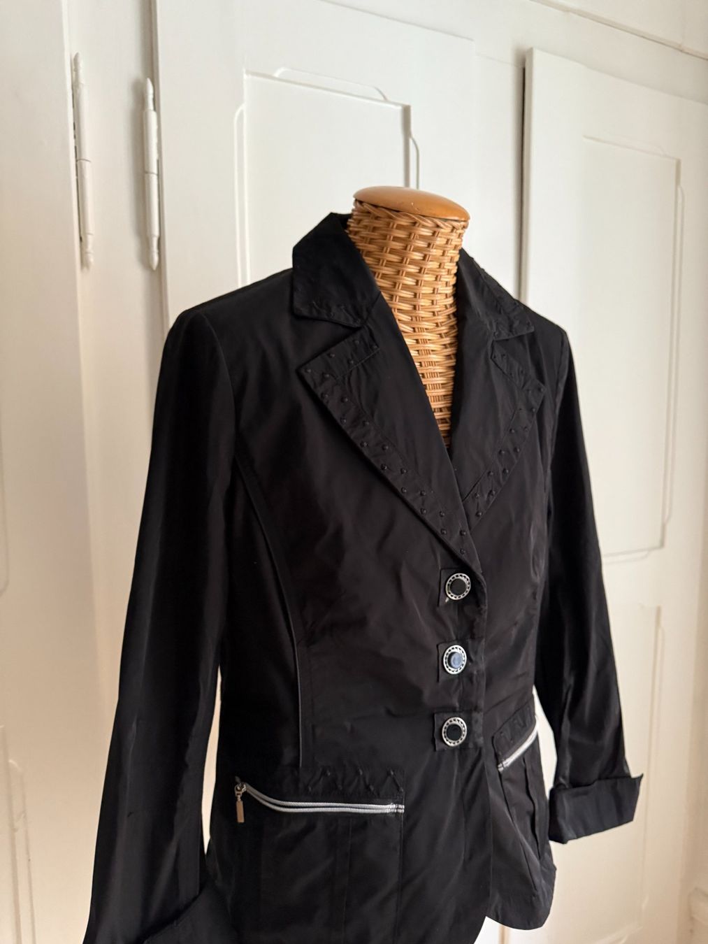 Giacche: CLEMENT - Jacke schwarz 40 – Usato da Zürich venduto da Diazaio 1