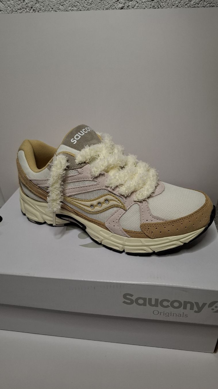 Saucony Scarpe da uomo: Saucony RideMillenium, couleur crème et beige, taille 44 – Nuovo e nell'imballaggio originale da Le Landeron venduto da rue_k9kg 4