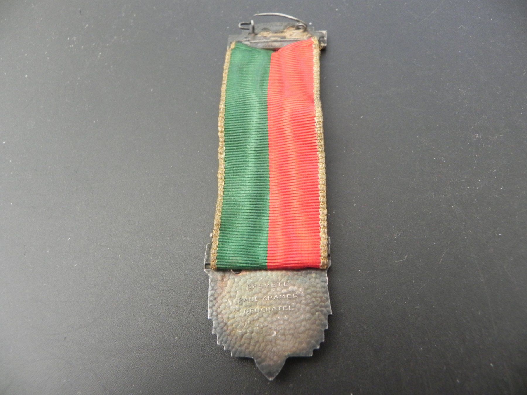 Medaillen: Medaille de Tir Distinction Neuchâtel 1939 – Gebraucht aus Biel/Bienne von Gogolozi 2