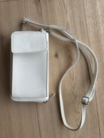 Weisse Handytasche / Portemonnaie mit Trageriemen, Neu! (53)