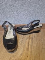 Young Spirit Sandalen mit Keilabsatz Gr. 38 Echtleder