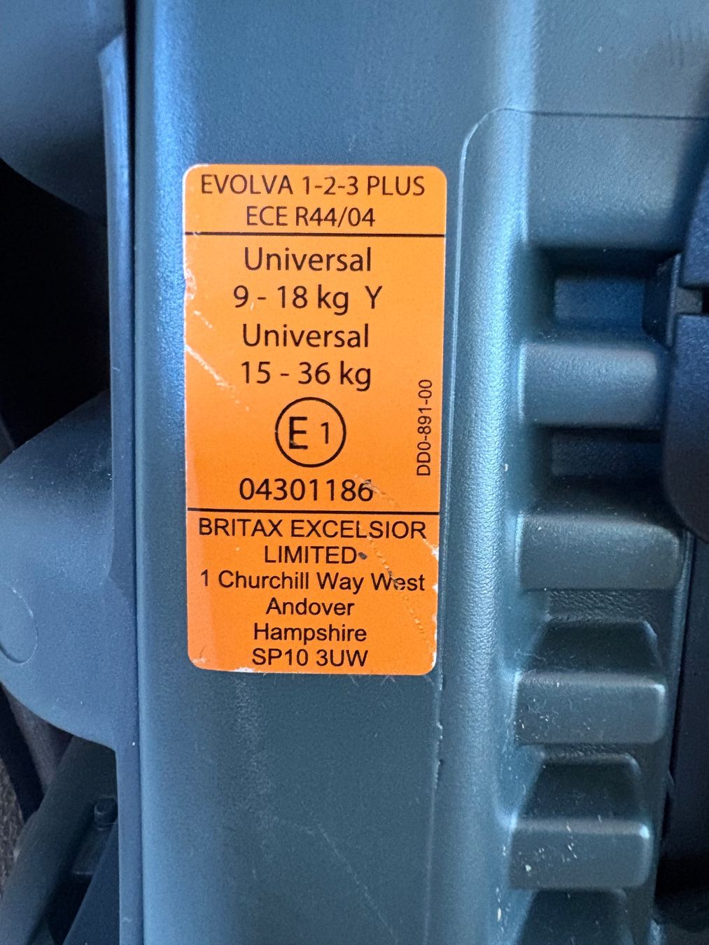 Britax Römer Seggiolini per auto: Kindersitz Britax Römer Evolva 1-2-3 Plus – Usato da Rickenbach LU venduto da Chaefer14 1