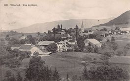 Villarlod, vue générale, circulée 1922