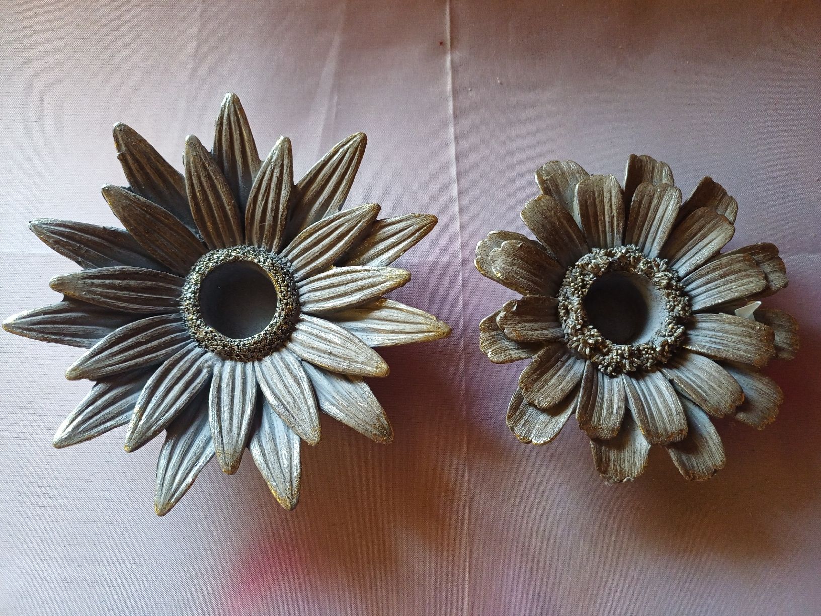 Tutte le decorazioni: neu: 2er Set Kerzenhalter Blumen Deko – Nuovo (secondo la descrizione) da Nassen venduto da verrueckt