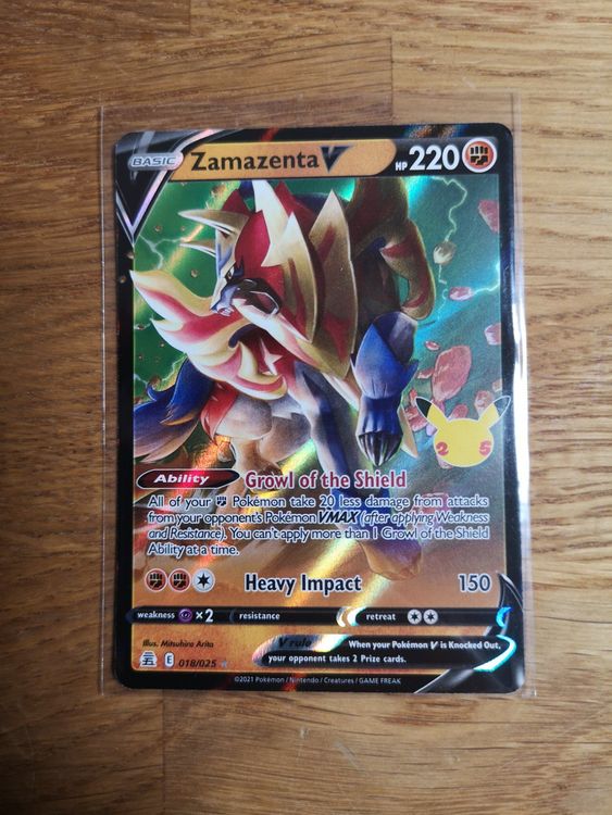 Pokemon Zamazenta V | Kaufen Auf Ricardo