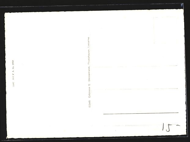 Cartoline postali: Cavergno /Valle Maggia, Panorama mit Ber – Usato da Berlin venduto da bartko-reher 1