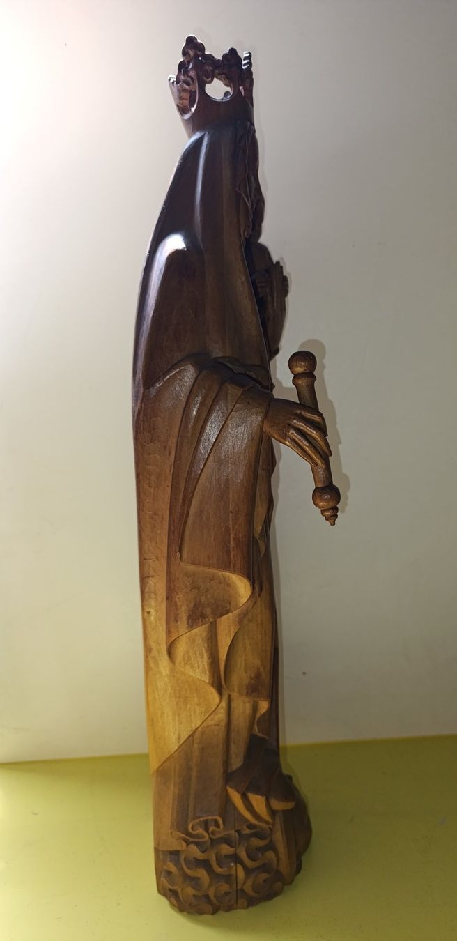 Skulpturen & Statuen: Madonna mit Kind 60cm ,von E. Thomann  Brienzer Schnitzer – Neu (gemäss Beschreibung) aus zofingen von Blume14 1