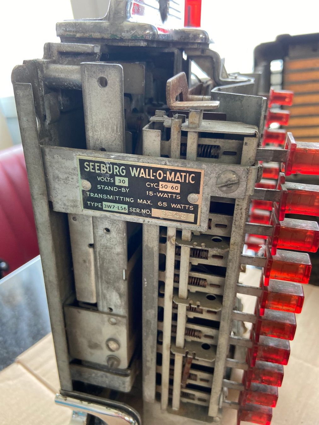 Seeburg Musiktruhen: Seeburg Wallbox 3W7-L56 – Gebraucht aus Bad Zurzach von Mfi2 6