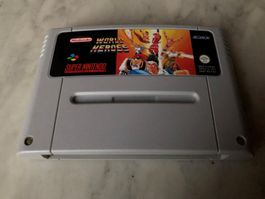 WORLD HEROES SPIEL FÜR SUPERNINTENDO