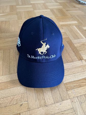 St.Moritz Polo Cap Flexfit navy blue S/M neu
