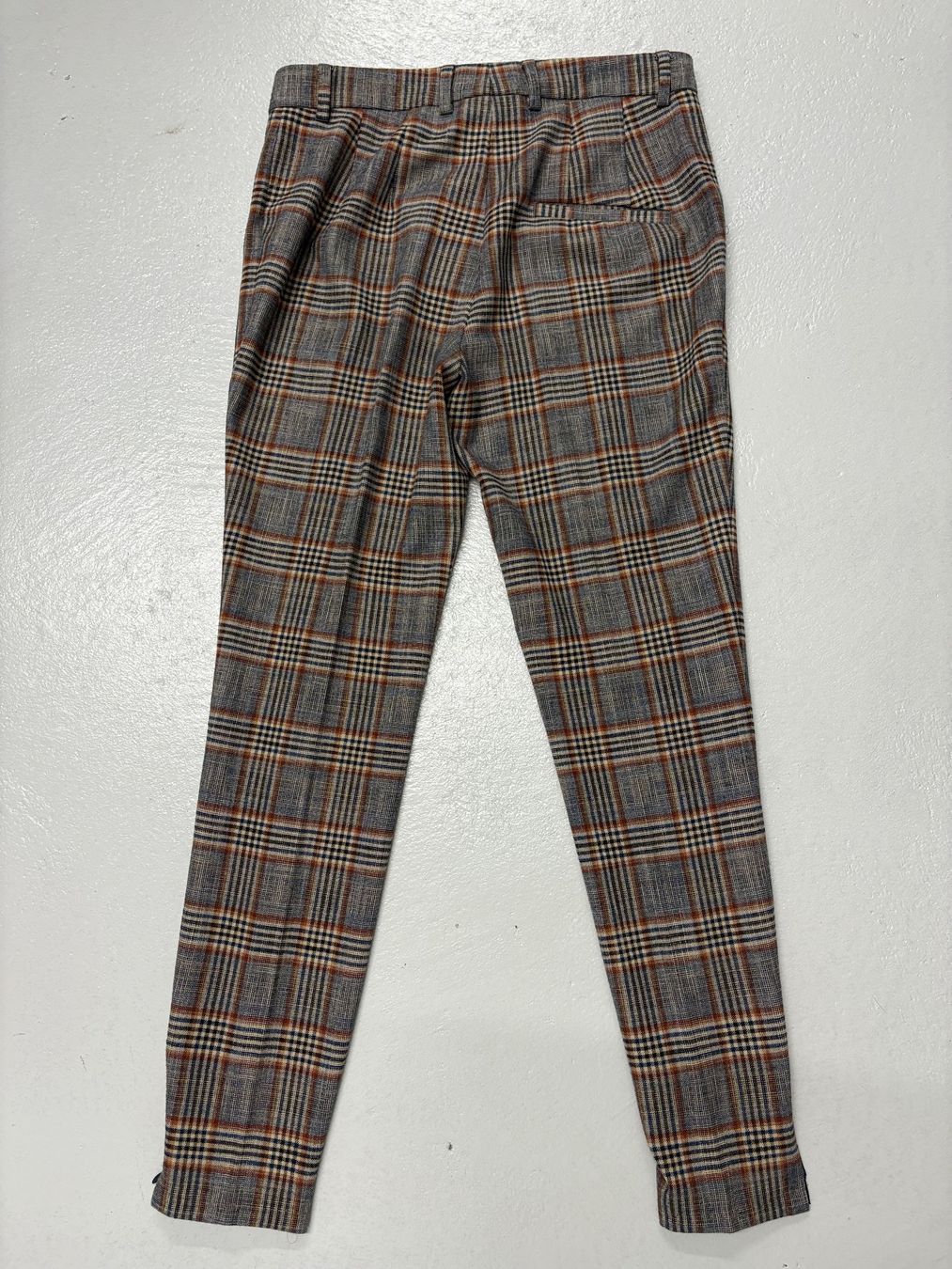 Pantaloni: SET Hose Gr. 36 Viskose kariert braun beige – Nuovo (secondo la descrizione) da Regensdorf venduto da secondchancefashion 2